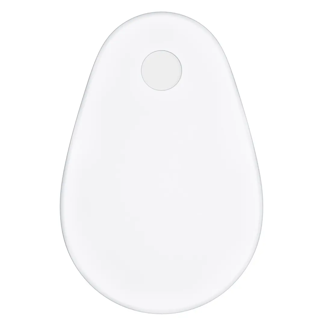 WHITE HINGE SET TEAR DROP