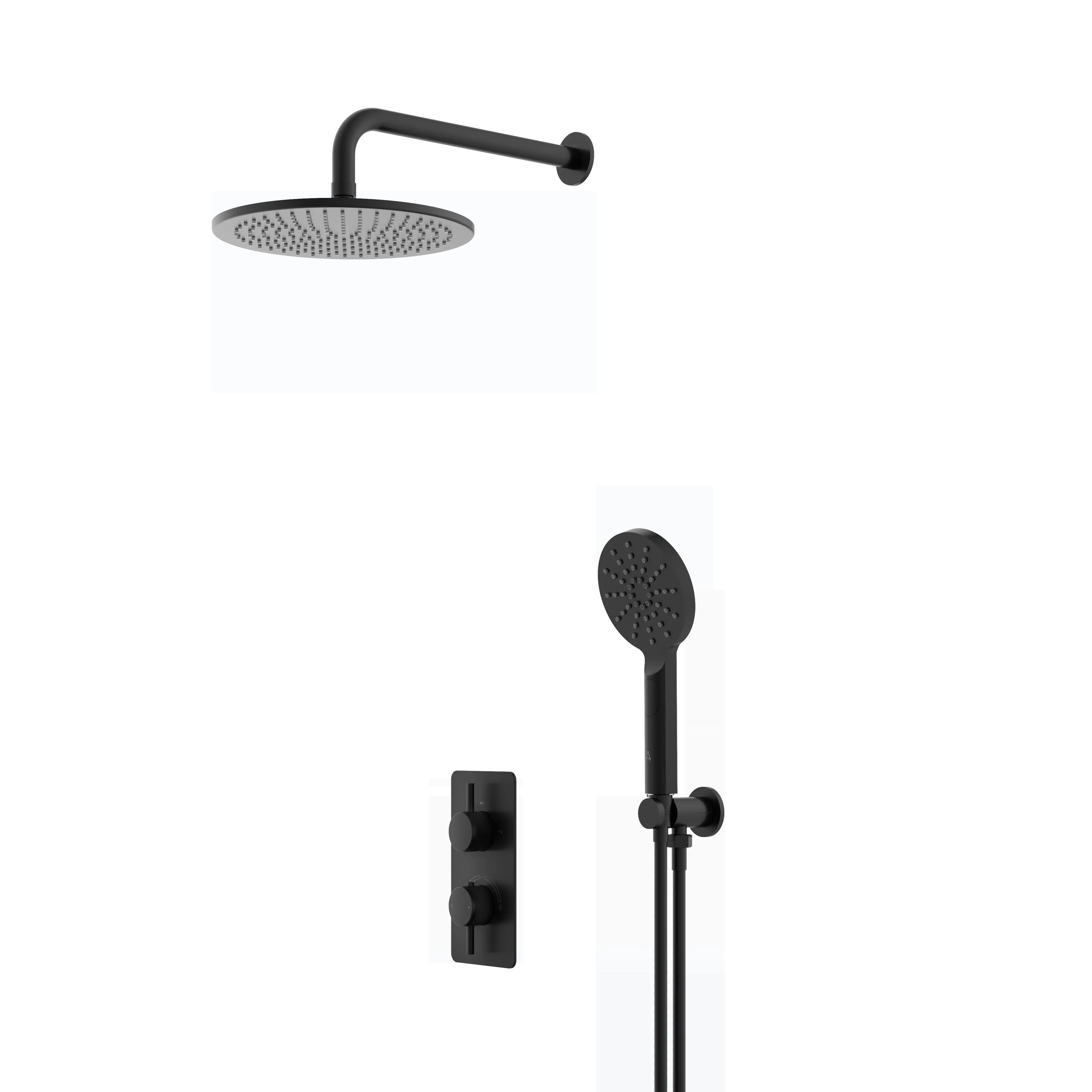 2 WAY SHOWER PACK 1 - M.BLACK KNURLED